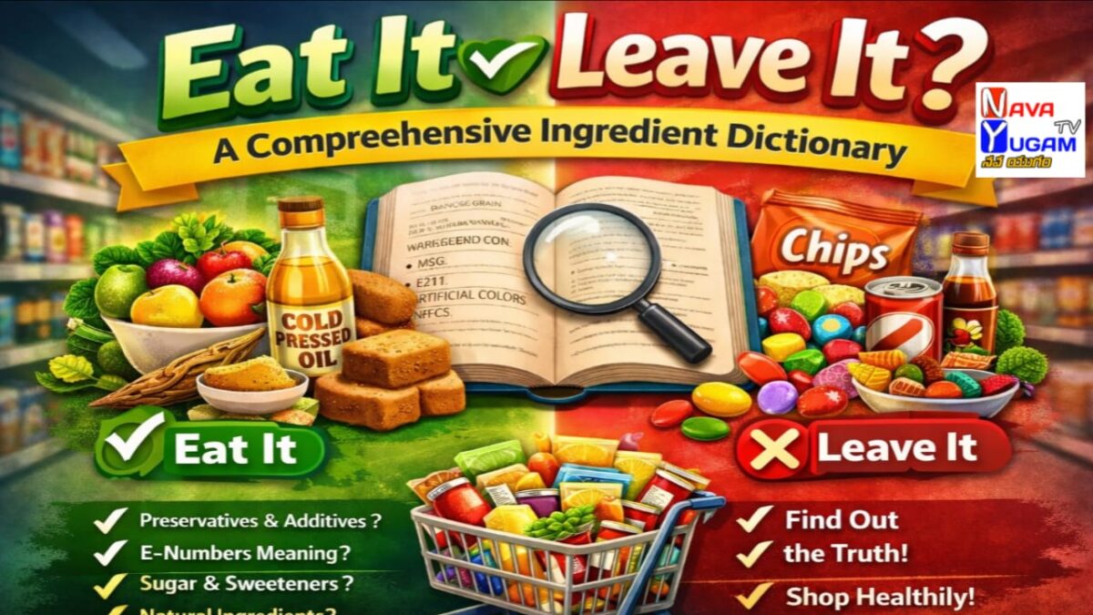 healthy vs unhealthy food ingredients chart